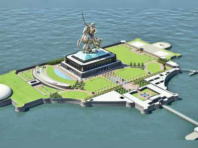 Contradictory views put a question mark on Shivaji memorial in Arabian Sea