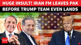 Tehran INSULTS Trump In Pakistan; Defiant Araghchi Exits Before US Envoys Land In Islamabad