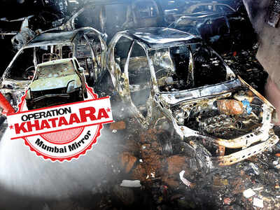 Operation Khataara: Khataaras burst into flames again — this time in Borivali