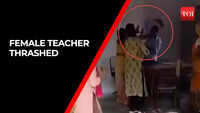 Viral video: Principal thrashes female teacher in UP govt school 