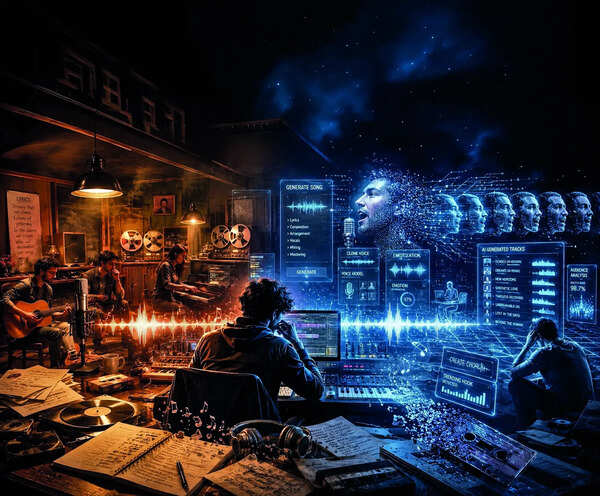 One prompt, one song: Is AI redefining the music industry forever?