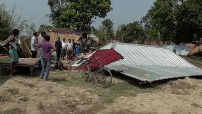 Two dead, 35 injured in cyclonic storm in West Bengal’s Malda district