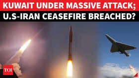 Drone Storm Over Kuwait! Air Defences Destroy 7 UAVs Amid Fragile US-Iran Ceasefire