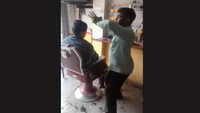 Meet this barber who shakes a leg during head massage 
