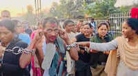 'Vardi Phaadna Paap Hai&rsquo;: Chhattisgarh police parade accused who disrobed woman constable during coal mine protest