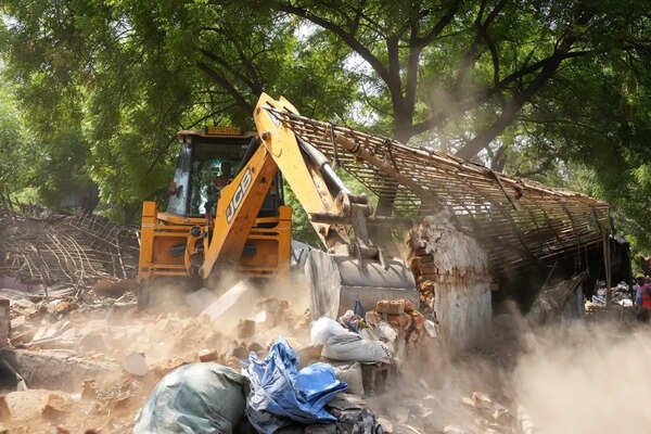 Railway clears illegal encroachments near Gau Ghat