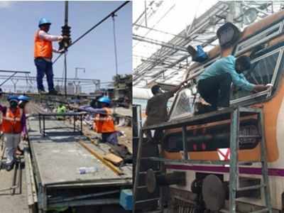 Mumbai Local: Western Railway begins crucial pre-monsoon maintenance work amid lockdown; plans to complete work by June 10