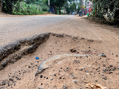 A moment’s silence for Horamavu’s bad roads