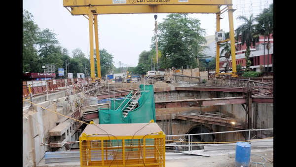 Underground tunnel work for metro rail nears completion