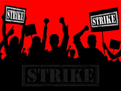 Token strike hits banking services