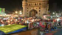 A walk down the lanes of Night Bazaar near Charminar during Ramadan 