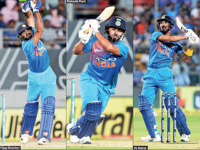 ODI series vs Australia is kind of a selection trial for KL Rahul, Vijay Shankar and Rishabh Pant, vying for World Cup slots