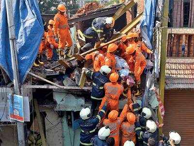 Three killed, eight hurt as illegal structure crashes