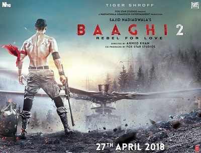 Baaghi 2 first look poster out: Tiger Shroff flaunts his chiselled body in the action drama