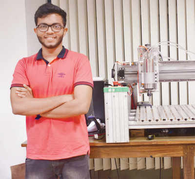 Karnataka: Robot meets his maker: Student who loves experiments