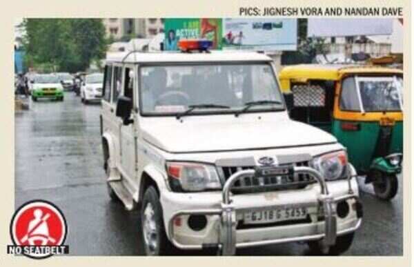 225 government vehicles break traffic rules in just 6 hours