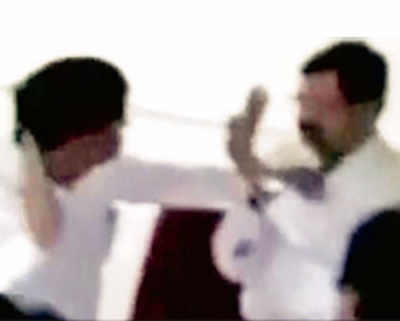 NCP MLA denies slapping deputy collector after video goes viral