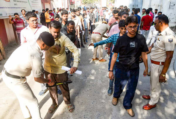 Tight security, strict vigil for sanitary officers’ exam