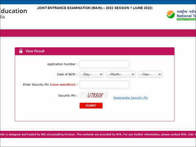 JEE Main Result 2022 session 1 LIVE Updates: NTA JEE Result announced, Jasti Yashwanth of Telangana tops; Get direct link, topper list, cut-off and more