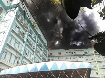 Kolkata: Fire at SSKM hospital, second incident in two months