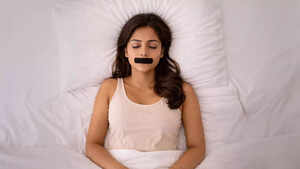 Why taping your mouth before sleeping is suddenly a trend
