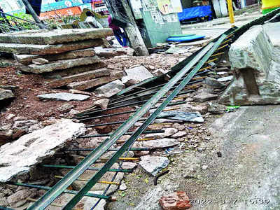 Malleswaram Mirror Special: Fences under debris