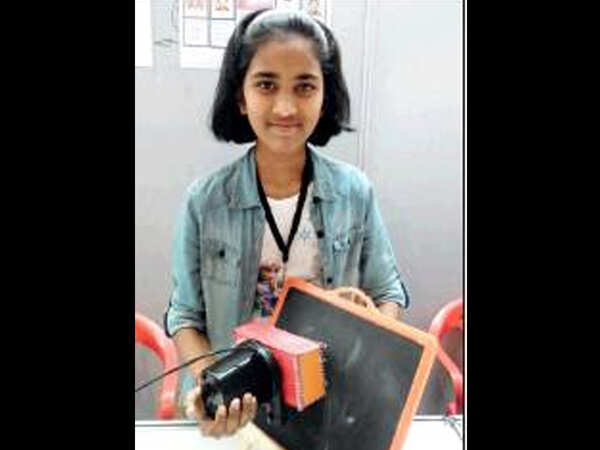 Class 7 student’s smart duster can vacuum-clean blackboard