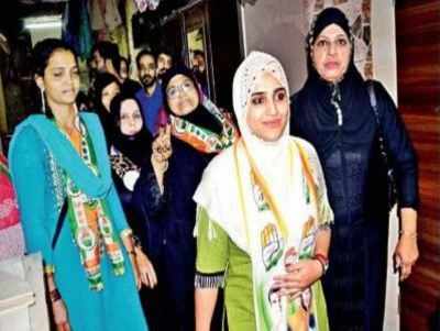 On poll drive, this MBA wears the hijab to gel with her constituency