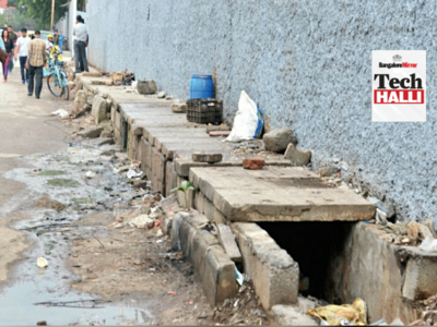 With no space to walk and footpaths in shambles, pedestrians are constantly at risk at Bengaluru's ITBP