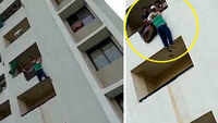Ahmedabad: Disagreement over lunch menu, husband tries to commit suicide from balcony 