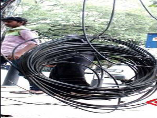 Optical fibre cables a constant threat to motorists, pedestrians