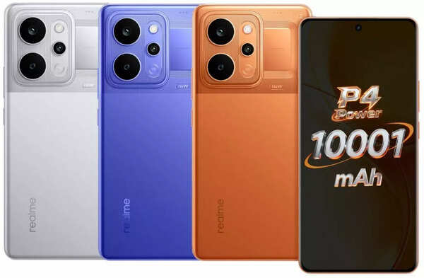 Realme P4 Power with 10,001 mAh battery, 80W fast charging support launched in India: Price, specs and more