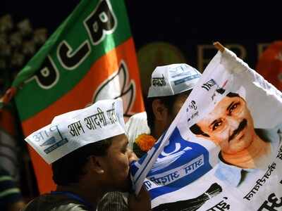 Mass exodus from AAP to BJP in the run-up to assembly polls in Delhi