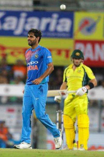 India vs Australia 2nd T20 match: 'Losing Rohit Sharma and Virat Kohli in 1st over became crucial,' says Bhuvneshwar Kumar