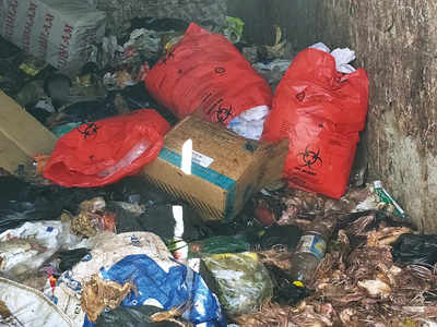 Three bags with PPE dumped in Kurla