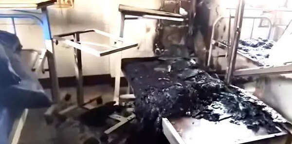 Fire breaks out in hospital, no one injured