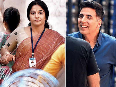 Akshay Kumar, Vidya Balan kick off Mission Mangal