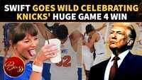 Swifties Celebrate Taylor's MSG Appearance; As Knicks Grab Huge Game 4 Win
