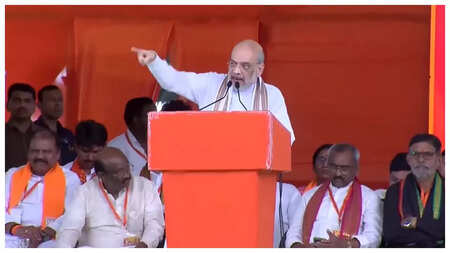 Congress, BRS and AIMIM are '4G, 3G, 2G parties': Amit Shah's jibe at opponents