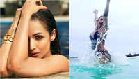 Malaika Arora welcomes the weekend with a splash by the beach 