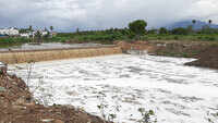 Coimbatore: Canal turns frothy and foamy due to increased effluent discharge 