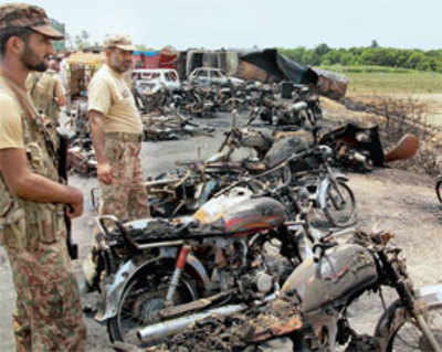 148 charred to death as oil tanker explodes in Pak