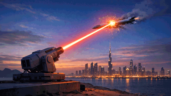 Can the US use lasers to shoot down Iran's drones and missiles?