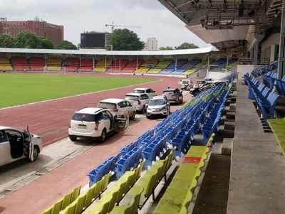 Sharad Pawar, Maharashtra Sports Minister draw flak for parking vehicles on sports track