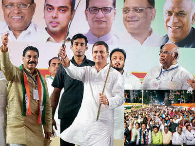 Rahul in Mumbai, invokes Rafale deal, PMC scam