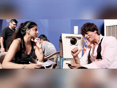 Shah Rukh Khan, Suhana on song