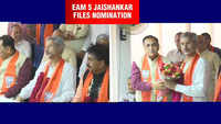 EAM S Jaishankar files nomination papers for Rajya Sabha from Gujarat's Gandhinagar 