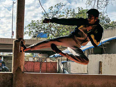 Abhimanyu Dassani learns Capoeira for Nikamma