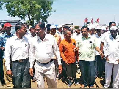 Farmers march again, but this time for their man in Lok Sabha