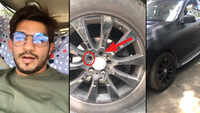 Actor Arjun Bijlani escapes a major accident; suspects tampering with his car 